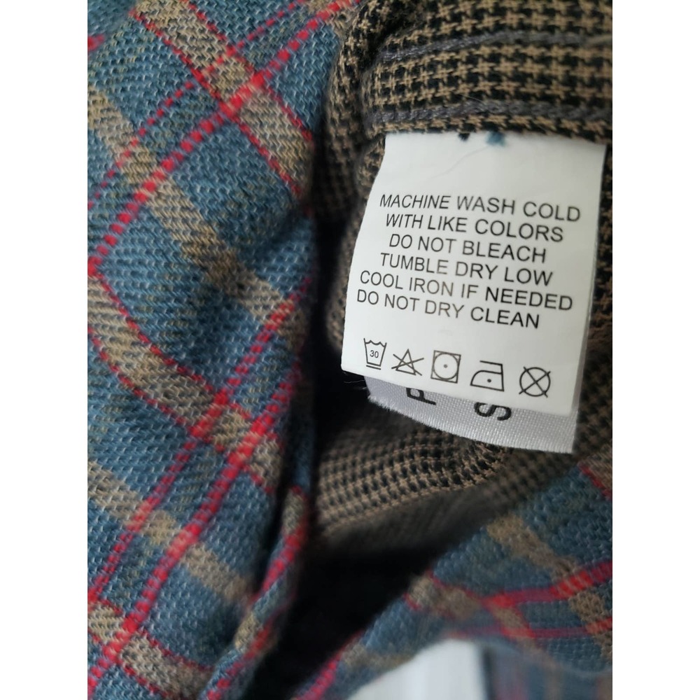 Carbon 2 Cobalt Double Cloth Flannel Men's Shirt - Picture 5 of 8